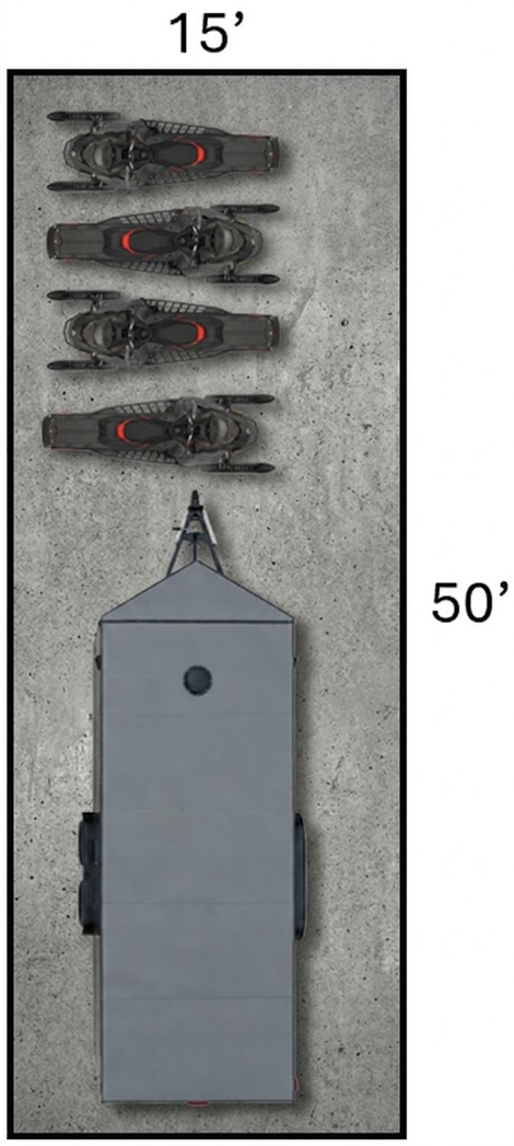 Signature 15x50 garage suite layout example